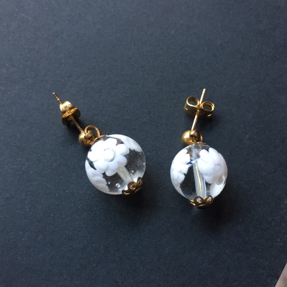 Hand made dangle earrings